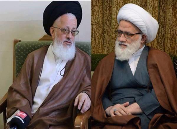 استقبال مرجع عالي قدرشيخ محمد يعقوبي دام ظله از نماينده حضرت آيت الله خامنئي در عراق