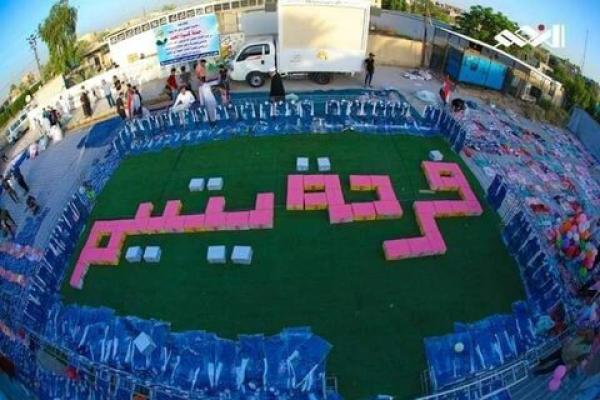 کمک آیت الله یعقوبی به بیماران کرونایی و خانواده های نیازمند در عراق